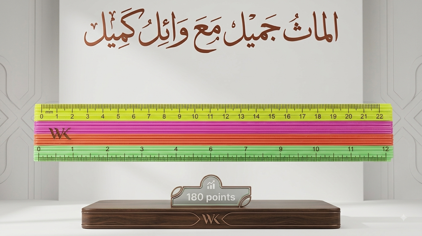 مسطرة كبيرة